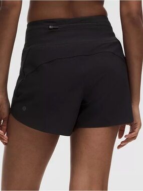 Lululemon Speed Up Midrise 4” inseam Black